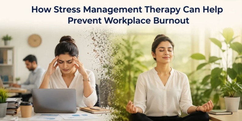how stress management therapy can help prevent workplace burnout
