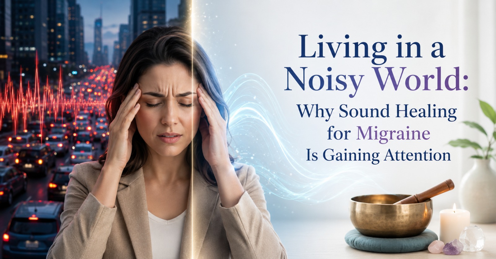 living in a noisy world why sound healing for migraine is gaining attention