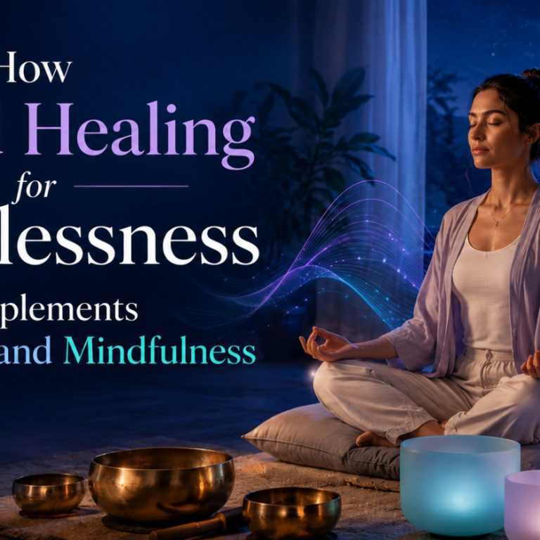 how sound healing for sleeplessness complements meditation and mindfulness