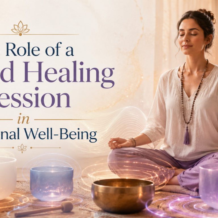 the role of a sound healing session in emotional well being